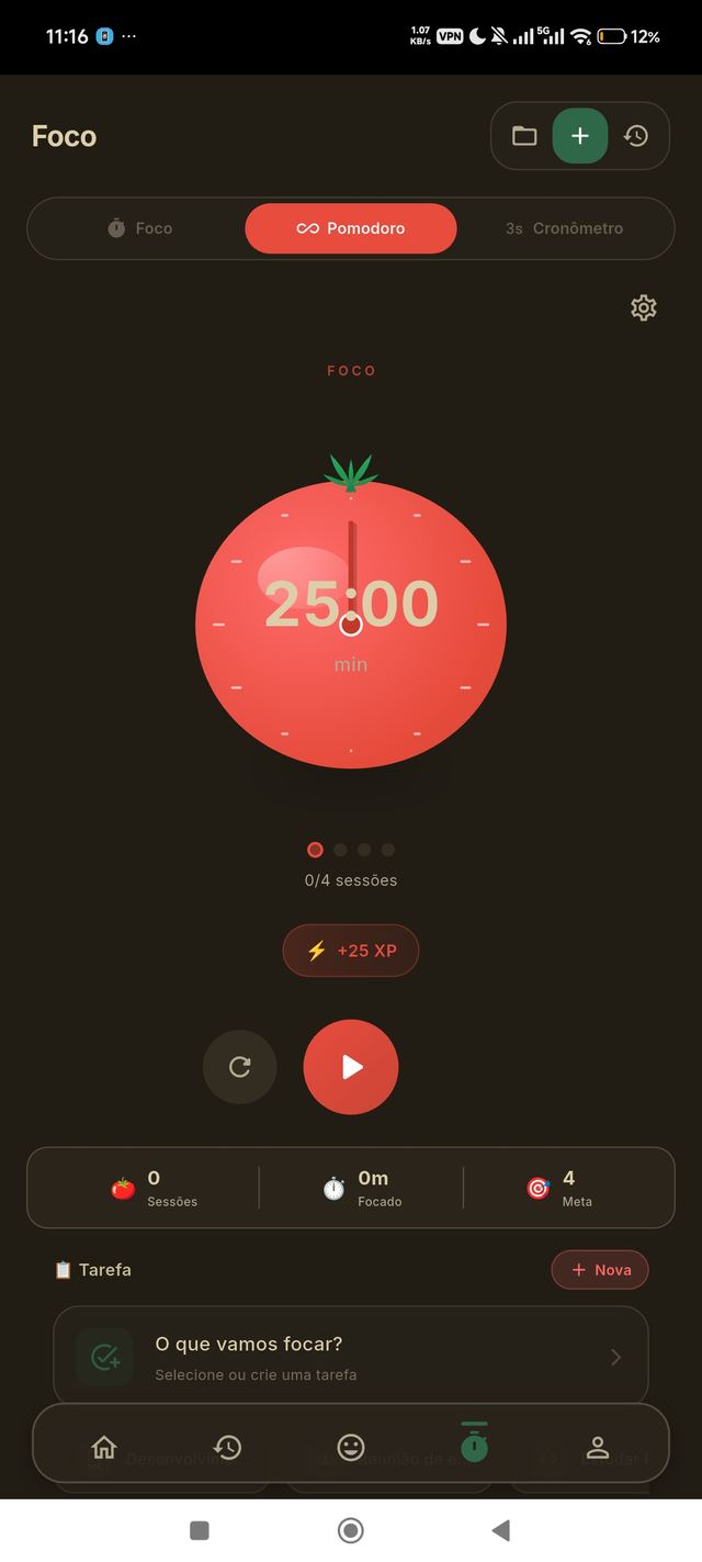 Tela real do aplicativo Odyssey Mood Tracker no Android (captura 2 de 10)